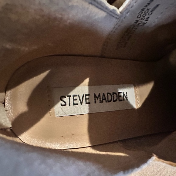 Steve Madden Brown and White Ankle Booties - Picture 5 of 5